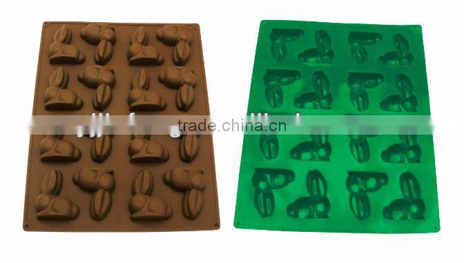 Ice cube Silicone Ice tray with heart shape