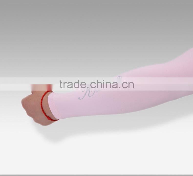 Custom logo for Anti-UV Dri-fri Sport Arm Sleeve