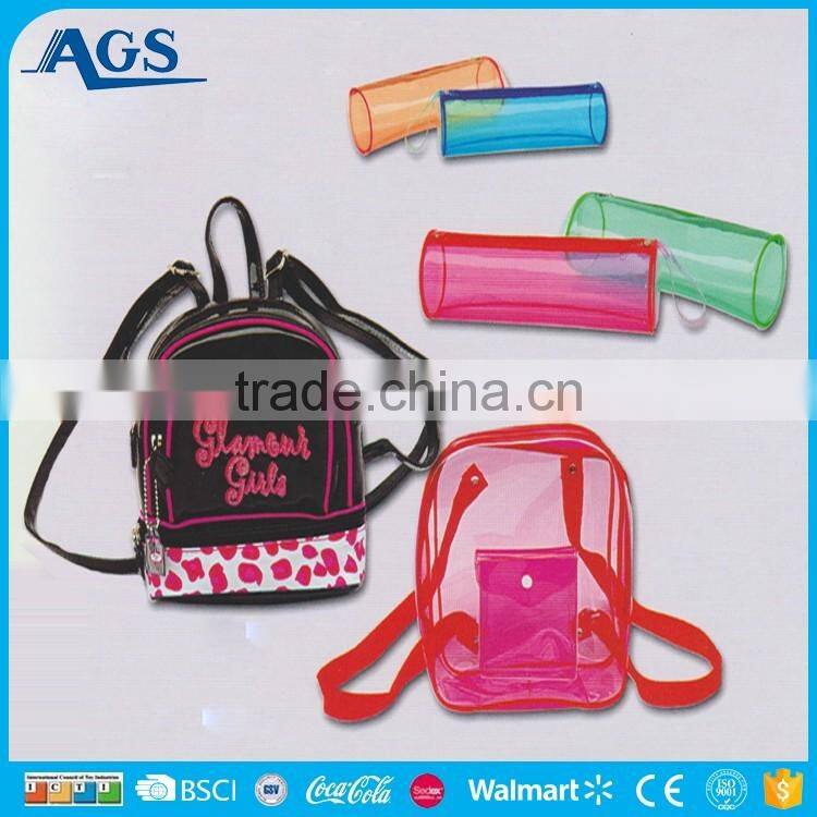 China factory ladies leather hand bag beautiful in colors