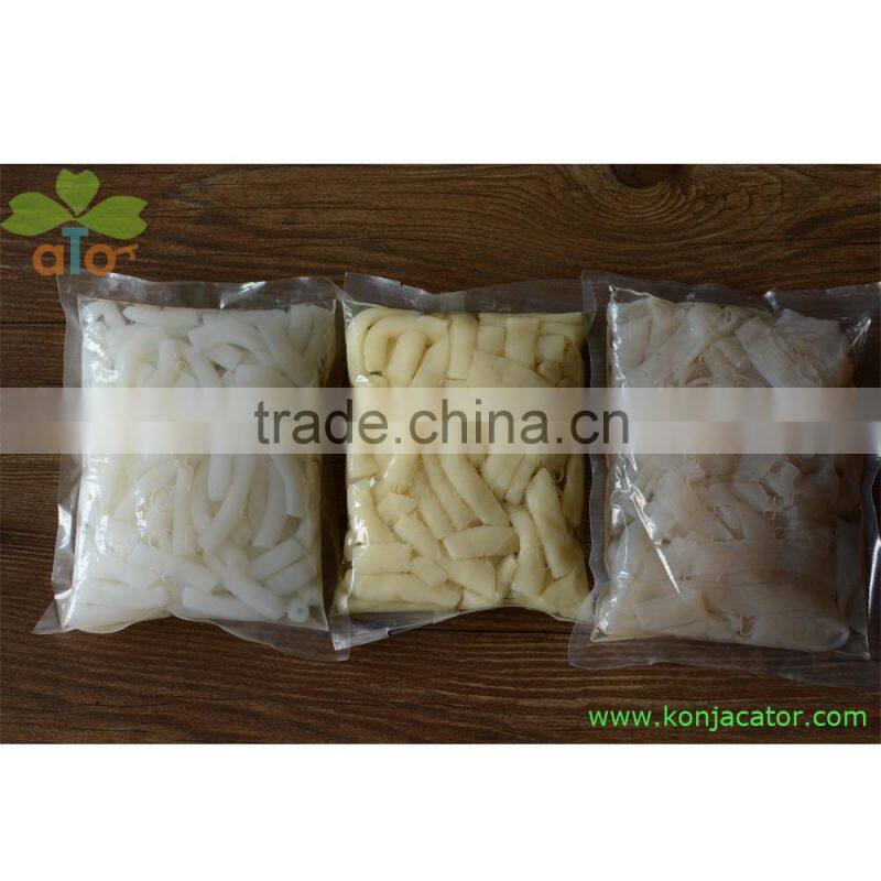 Halal vegetarian diet food, slimming konjac shirataki pasta help delays hunger