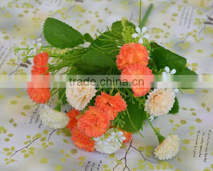 5 stems artificial flower , flower bunch