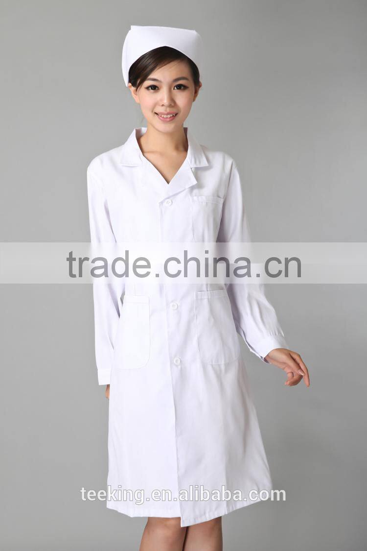 100% cotton stylish high quality nursing uniform