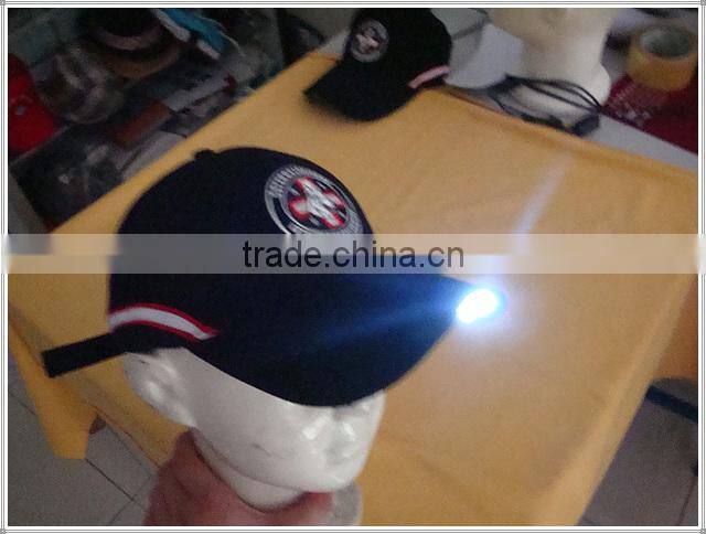 blank LED baseball cap
