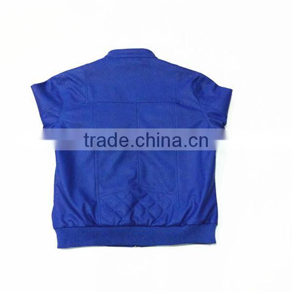 2015 Fancy Wholesale Women Leather Jacket in Sialkot