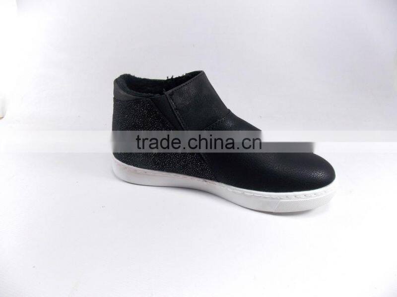 excess inventory shoes pu casual girl shoe