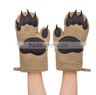 BEAR HANDS- COTTON OVEN MITTS,bear hand oven mitts