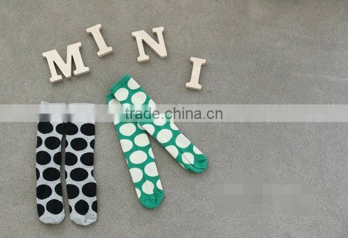 SK1021 Korean big dot baby socks cotton children socks