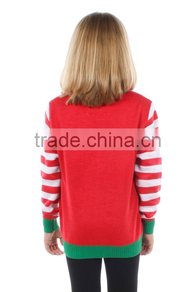 2016 New girl's Penguins Christmas Sweater