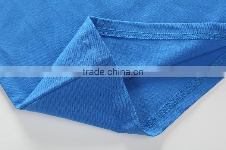 2017 Custom OEM high quality 100%cotton school uniform polo shirts design