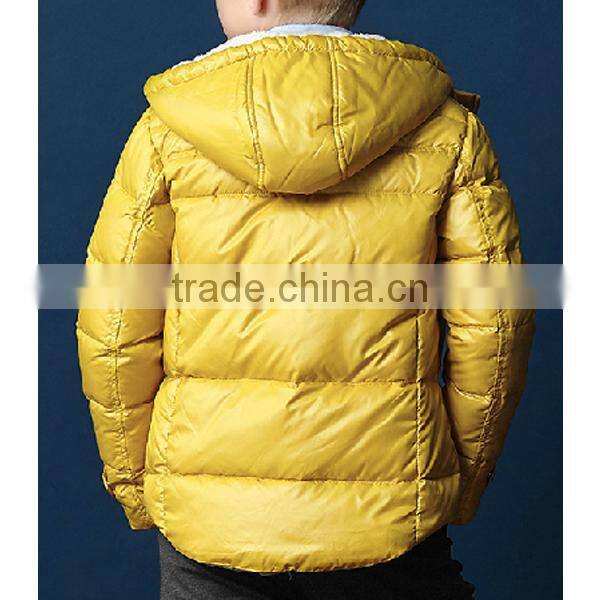 2015 Oem Service Little Boys Handsome Winter Down Jacket
