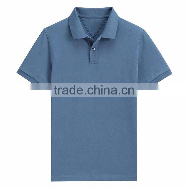Plain design 50% cotton 50% polyester man pk 200 gsm polo t-shirt