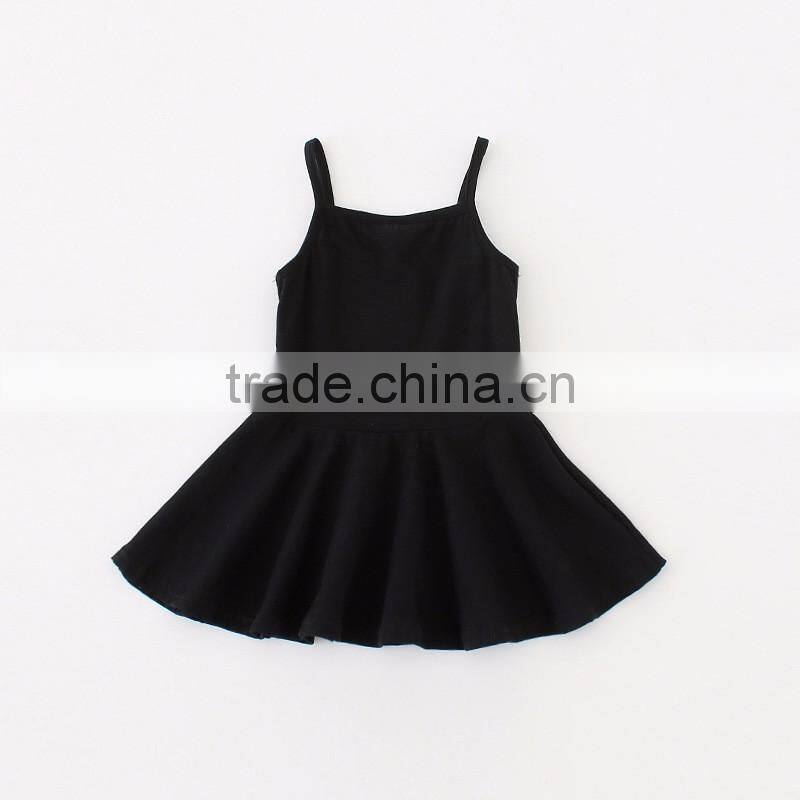 latest new design cotton spandex infant dresses baby little girls casual summer dresses