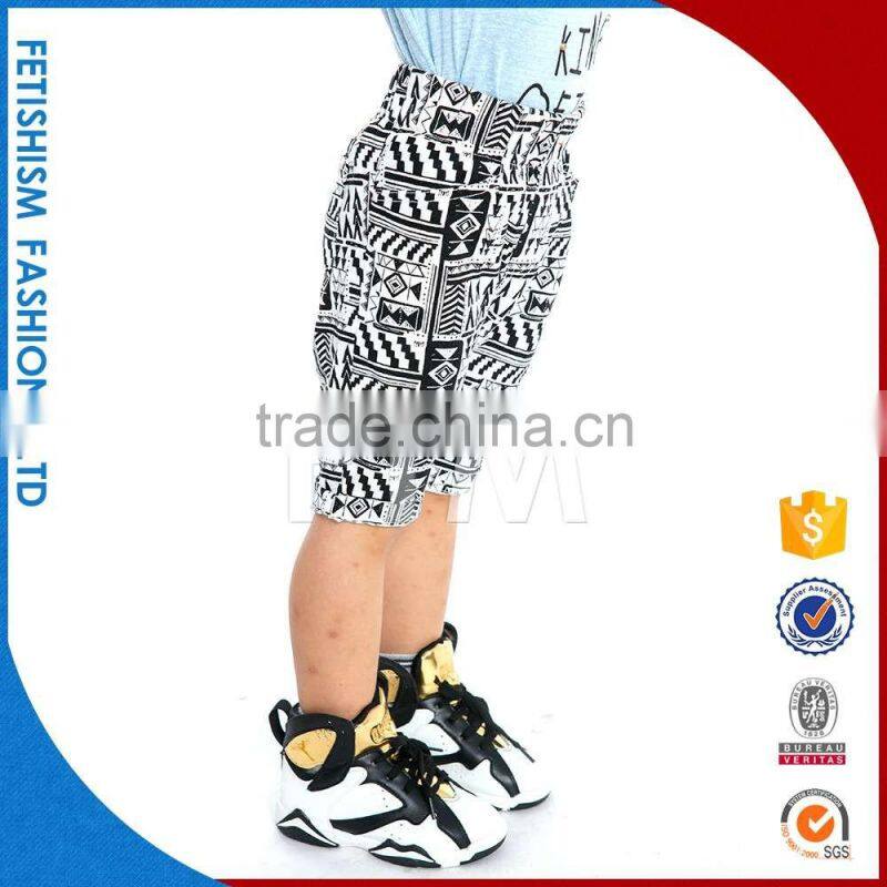 Popular custom board kids cotton shorts