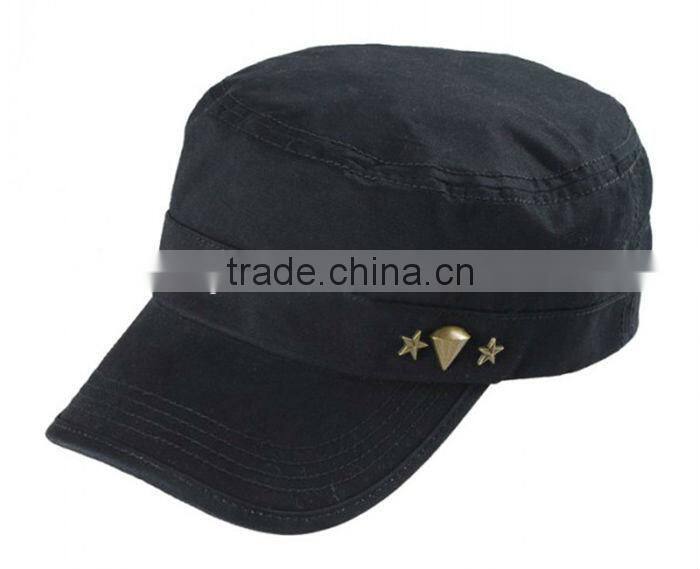 Popular custom rhinestones military caps