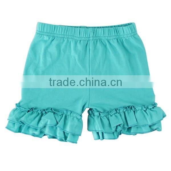 2017 Wholesale New children shorts baby girl ruffle shorts Children's Summer Casual pants Children Clothing