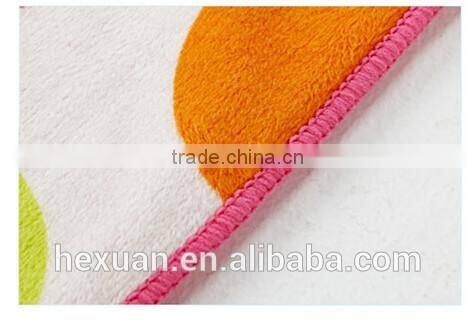 double polar fleece blanket baby blanket gift set many designs you can choose