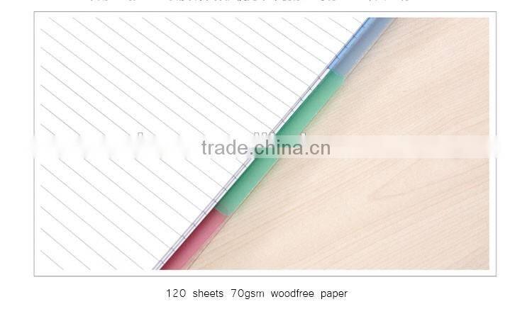 A4 PP cover writing notebook wire-o binding notebook office stationery