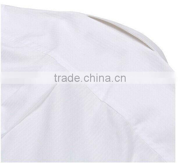 spread collar 100% cotton business men shirt long sleeve shirt for men