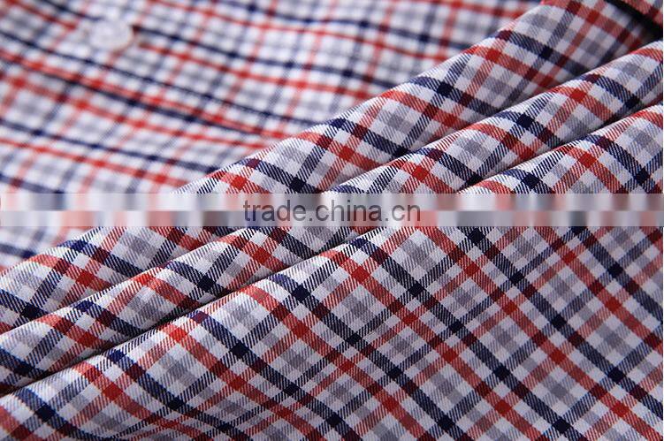 China direct factory customise 100% cotton check pattern latest formal shirt designs for men
