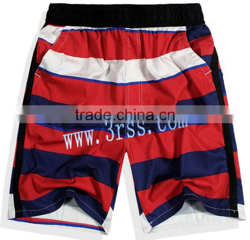 men's printed swim shorts boy women microfiber shorts