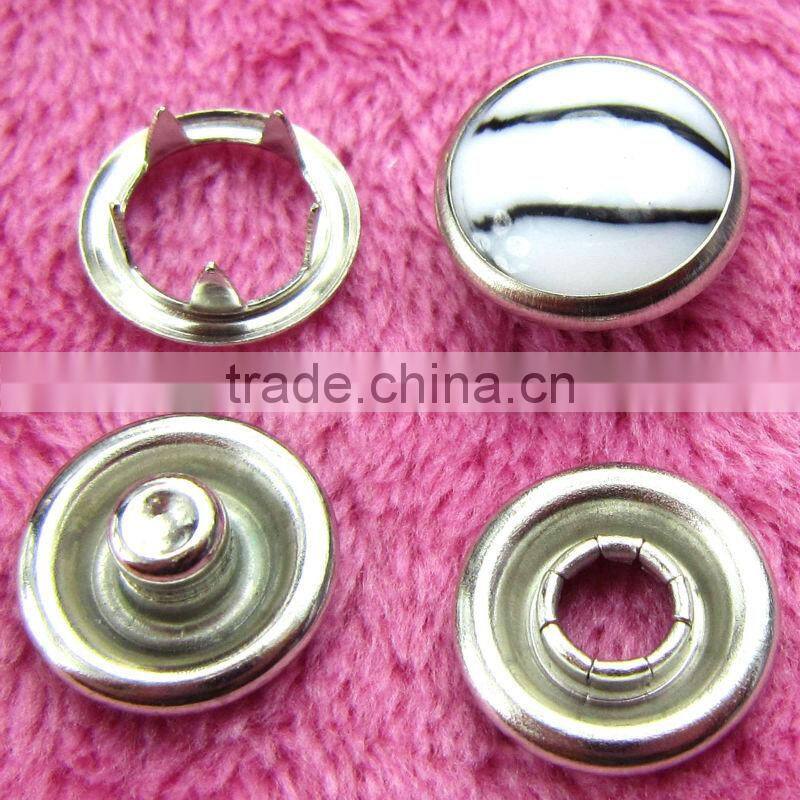 Factory wholesale metal snap button for garment