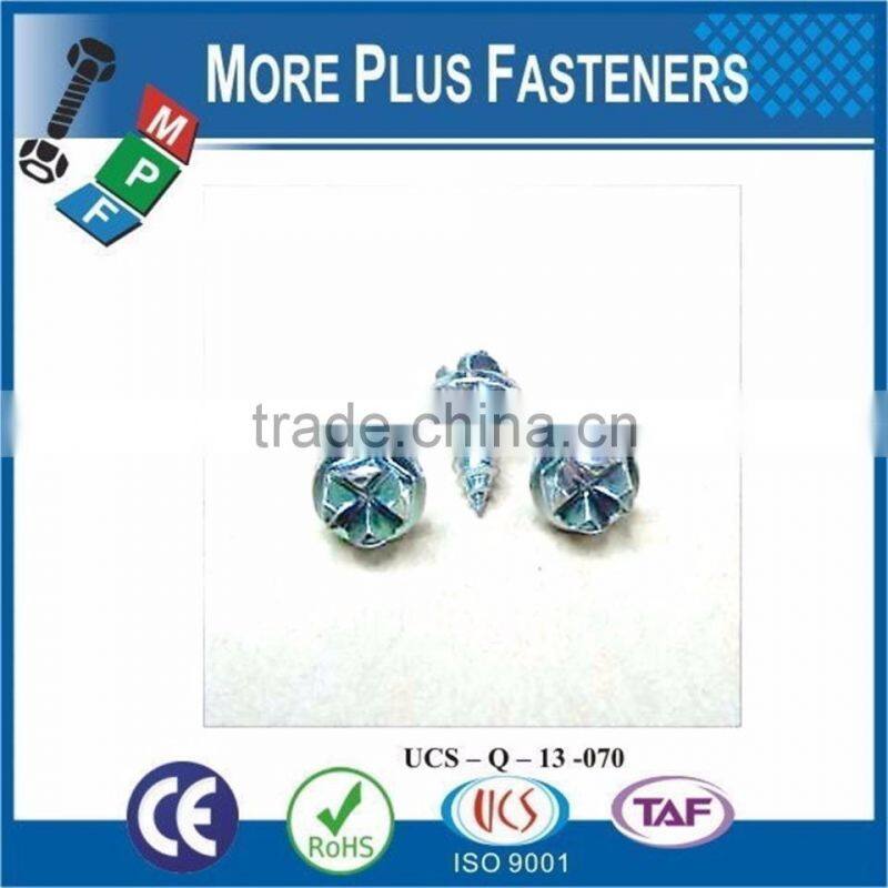 Made in Taiwan Standard and Special According to Drawing Tapping Screw