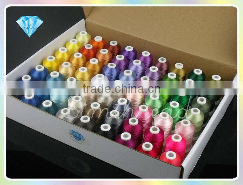 1000M Polyester Embroidery Machine Thread 63 Brother Colors