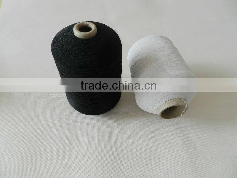 90# 100# 110# Elastic polyester rubber covered yarn for socks knitting