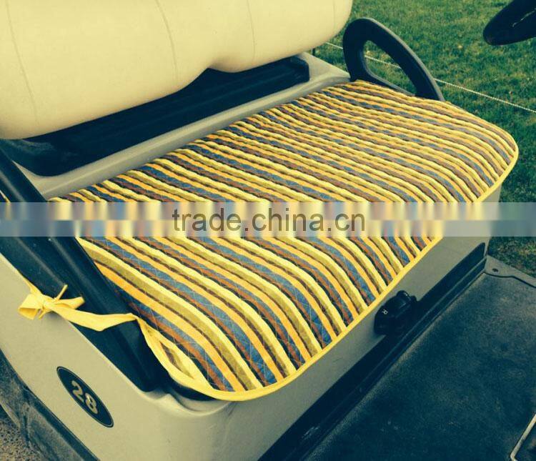 wholesale custom cotton towel seat covers for golf carts/lounger