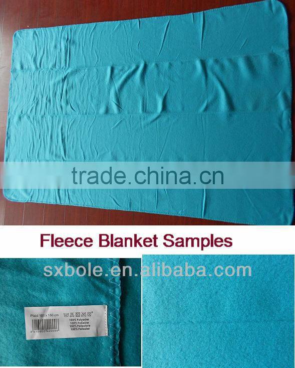 Custom polar blanket sherpa fleece blanket
