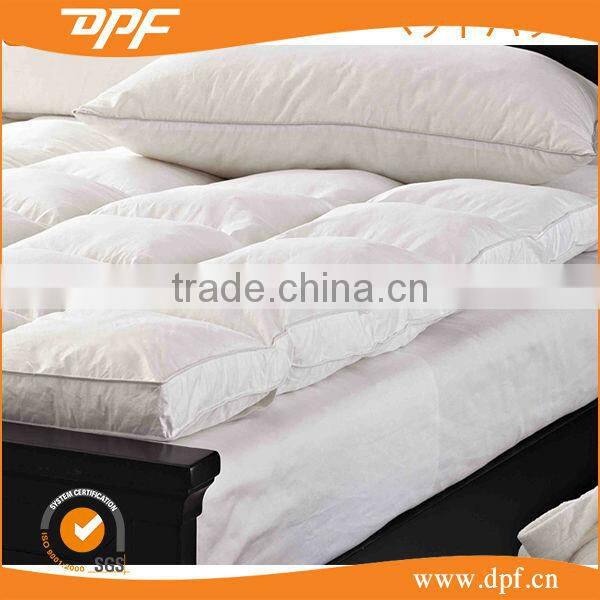 100% cotton fabric with 10% duck down filling hotel duck down Mattress