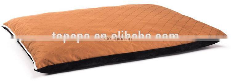 Quilting short plush shredded memory foam pet beds xlarge