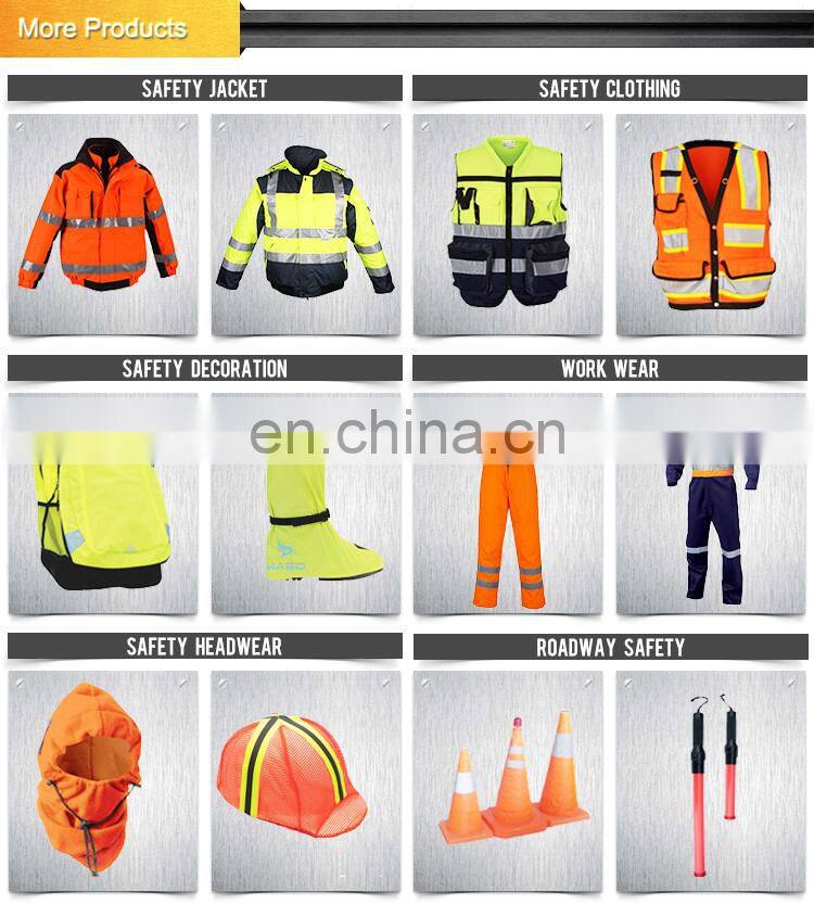 High visibility waist belt reflective industrial safety belt