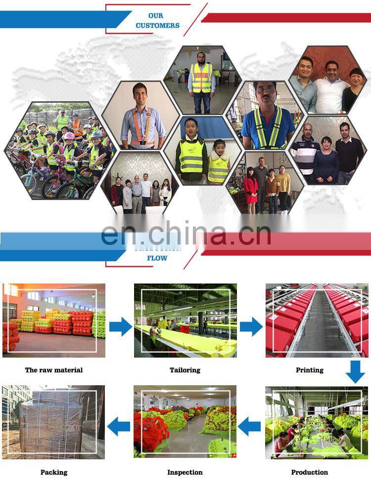 Best selling safety reflective high visibility CE vest for running