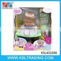 18 inch old fashion baby dolls with many accessories