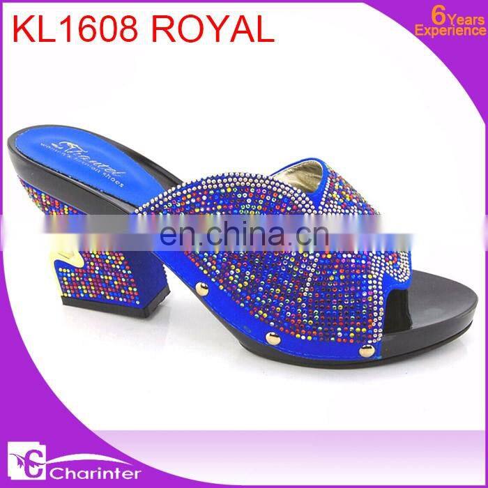 ladies shoes wholesale slipper with stone ladies slipper in china