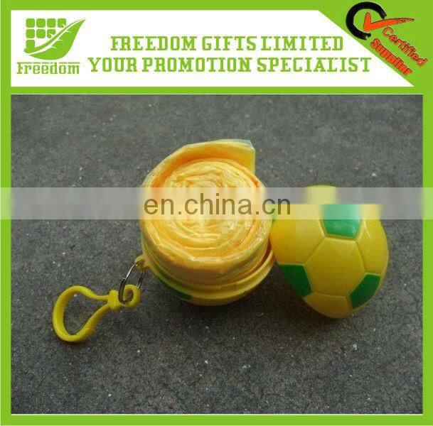 Promotional Ball Shaped Disposable Poncho