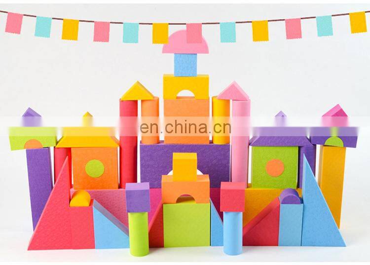 Melors children educational DIY toy large eva foam building blocks manufacturer