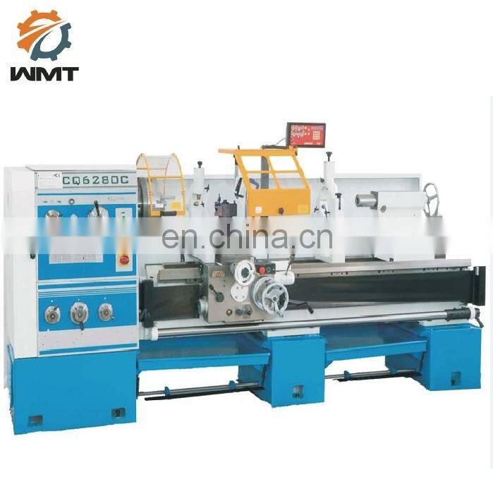 CD6250C lathe machine with 80mm spindle bore.