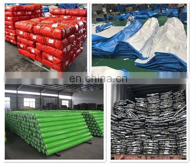 Waterproof Blue Orange Polyethylene Tarpaulin/PE Tarpaulin/Canvas/Sheet/Roll for Truck Cover