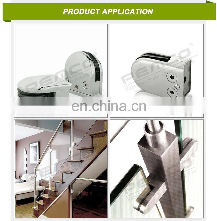8-15mm Inox glass clamp Handrail Glass Clamp