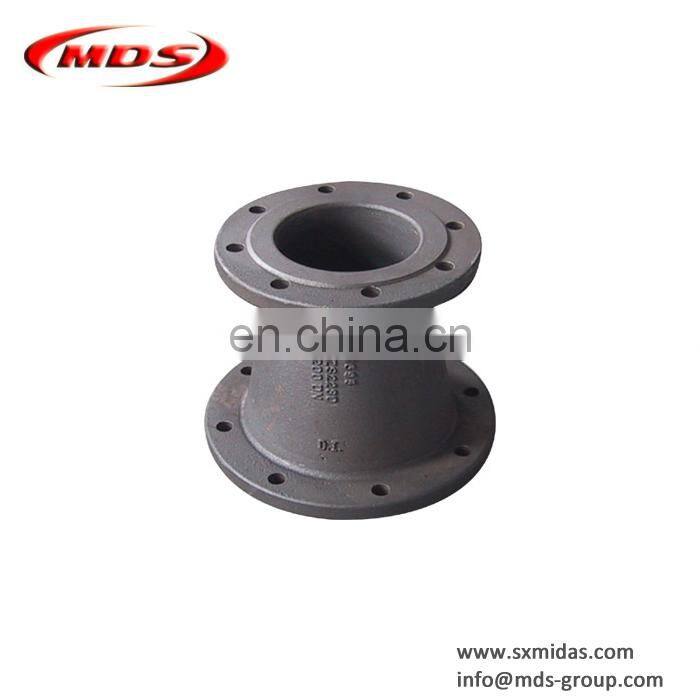 DCI cast ductile iron flanged taper pipe fitting