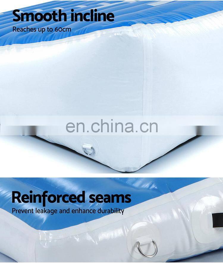Trampoline Accessories Gymnastic Triangle Bungee Ramp Mats Inflatable Air Track Ramp Tracks