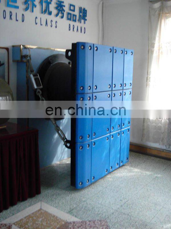 uhmwpe marine fender pad / dock bumpers/uhmwpe fender pad for bridgestone