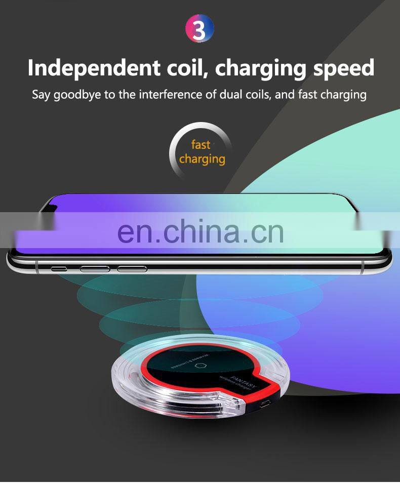 Phone Charger 2021 New product K9 wholesale 5V 1A 5W Universal Charger Fast Quick Charging Custom Wireless Charger Power Bank