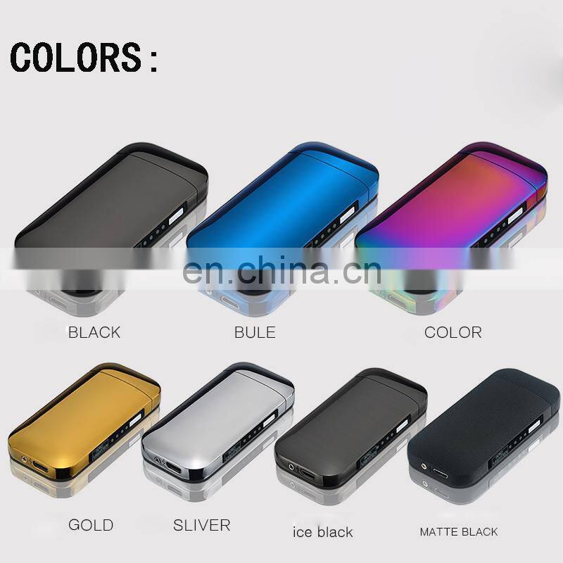 2019 High Quality electric dual arc usb lighter rechargeable