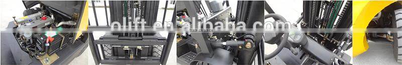 forklift with a490bpg engine Good Quality Japanese engine diesel forklifts with automatic transmission