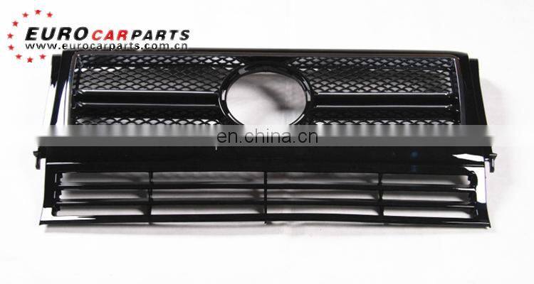 G63 full set fit for G-class W463 G500 G550 G55 2017year before front bumper grille fenders mirror PP material to G63 body kits