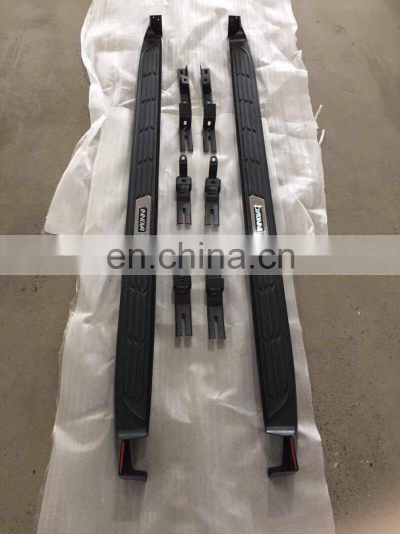 Auto parts aluminium alloy side step Running board for 2016+ innova crysta Side step bar offroad parts