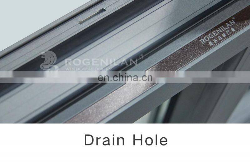 AS2047 Vinyl Glass Hurricane Proof  Casement Windows For Home